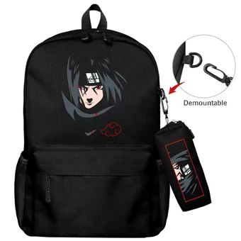 Mochila Escolar DreamWorks | Naruto | 2 Peças | Preto 1663 - 1