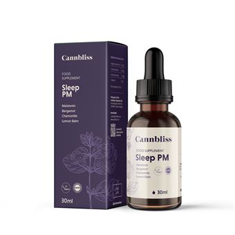 Óleo de Cânhamo Cannbliss Sleep Drops PM | 30ml - 1