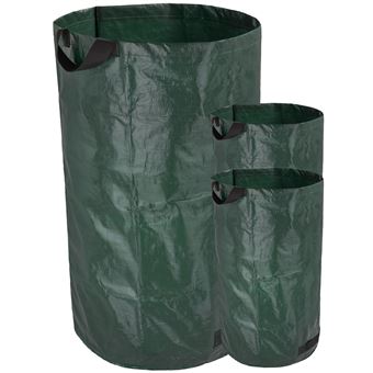 Sacos de Limpeza de Jardim PrimeMatik com Proteção UV | 240L | 80 x 47 cm - 3 Unidades - 1