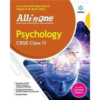 Cbse All In One Psychology Class 11 202223 Edition As Per Latest Cbse Syllabus Issued On 21 April 2022 - 1