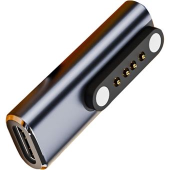 Adaptador Magnético USB Tipo-C em Alumínio Orysin | Conversor Compacto para Carregador e Auriculares - 1