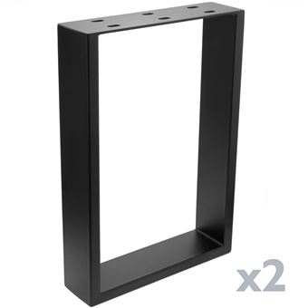 Conjunto de 2 Pés PrimeMatik para Mesa e Bancada em Aço 300 x 80 x 430mm Retangular - 1