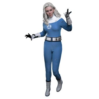 Figura Hot Toys MMS824 - Marvel Comics - The Fantastic Four : First Steps - Invisible Woman & H.E.R.B.I.E - 1