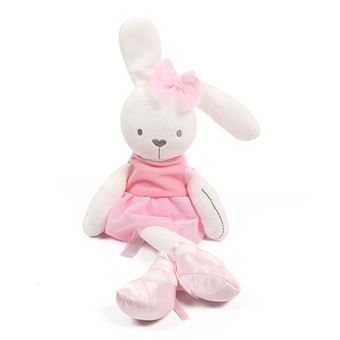 Boneca Coelho de Peluche Zhishang | 40 cm - Cor de Rosa - 1