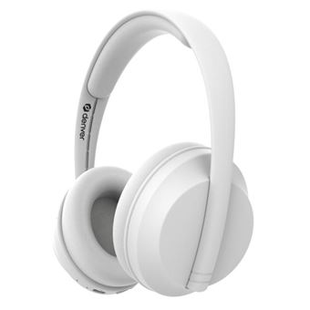 Auscultadores Bluetooth Denver BTH-235W | Branco - 1