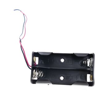 Suporte de Pilhas BeMatik Plana para 2 AA 1,5 V LR6 - 1