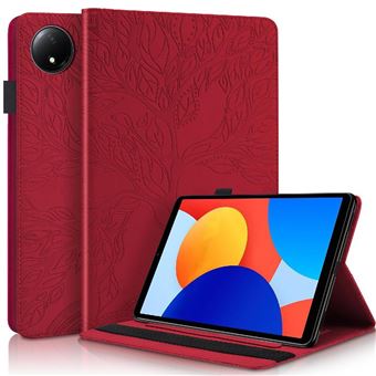 Capa ZURSANA para Tablet Xiaomi Redmi Pad SE 8.7 | Porta Canetas | Suporte Ajustável e Proteção Anti - choque - Vermelho - 1