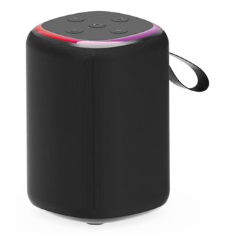 Coluna Portátil Mono Gembird GMB Audio SPK-BT-LED-08S | Preto - 1
