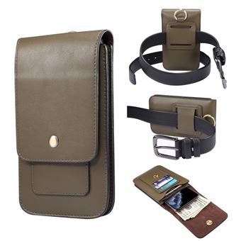 Capa Pu Magunivers | Clipe de Cinto Universal Resistente Ao Desgaste de 6,3-6,9 Polegadas Verde para Apple iPhone Samsung Huawei - 1