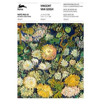 Vincent Van Gogh A5 Note Pad Multilingual Edition Writing Paper  Note Pad A5 Writing  Note Pad - 1