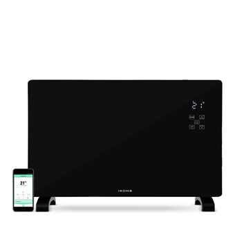 Convetor Elétrico CREATE EVERWARM GPH2000 Wifi | Vidro - Preto - 1