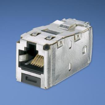 Panduit Mini-Com® TX6™ 10Gig™ Shielded Jack Module - TG Style - 1