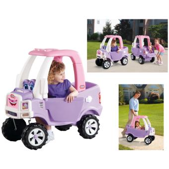 Velocípede e carro infantil Little Tikes Cozy Truck Princess Rosa e violeta e Branco - 1