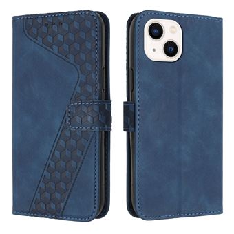 Capa FOXDOCK para iPhone 13 Mini com Fecho Magnético | Resistente a Impactos e Quedas | Compartimentos para Cartões | Azul - 1