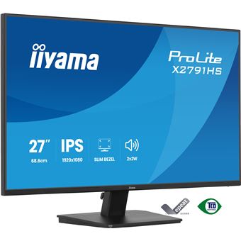 Monitor iiyama X2791HS-B1 | LED | FHD | 120 Hz | 27" | C - 1