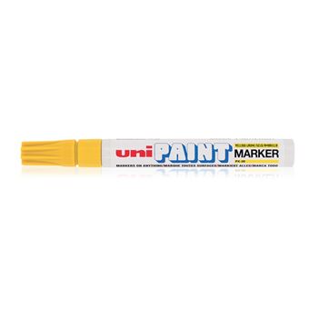 Marcador Uni-Ball Paint PX-20 | Branco, Amarelo - 1