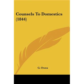 Counsels To Domestics - 1
