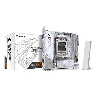Motherboard GIGABYTE X870I AORUS PRO ICE | Branco - 1