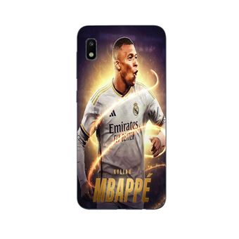 Capa Maniacase para Samsung Galaxy A10 4g Kylian Mbappe Real Madrid Wallpaper - 1