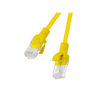 Cabo de Rede Lanberg PCU6-10CC-0025-Y | Amarelo - 1