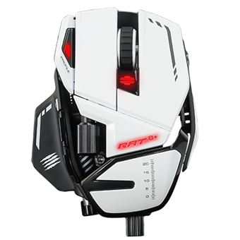 Rato Gaming com Fios Mad Catz R.A.T. 8+ | 16000 DPI | Branco - 1