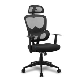 Cadeira de Escritório Ergonómica Offy Cyla | Preto - 1