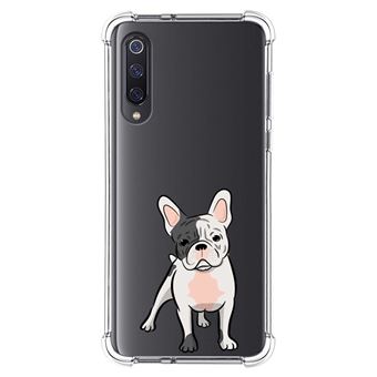 Capa Tumundosmartphone de silicone anti-choque para Xiaomi Mi 9 design Dogs 06 Desenhos - 1