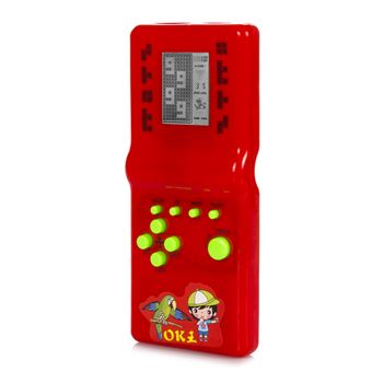 Consola Portátil DAM com 26 Jogos Clássicos Do Brick Game - Vermelho - 1