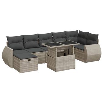 Conjunto de Mobiliário de Exterior VidaXL 3327912 - 1