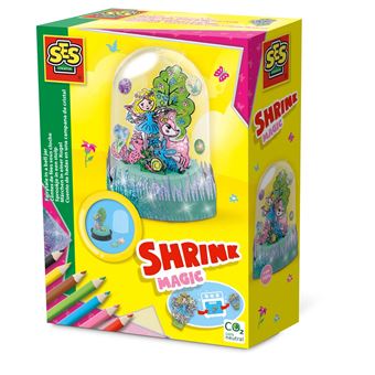 Papel Encolhível - Conto de fadas num sino de vidro - 1