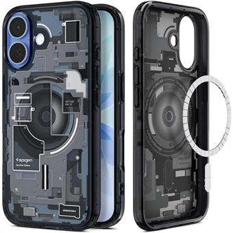 Capa para Telemóvel Spigen Ultra Hybrid (MagFit) Zero One | Preto - 1