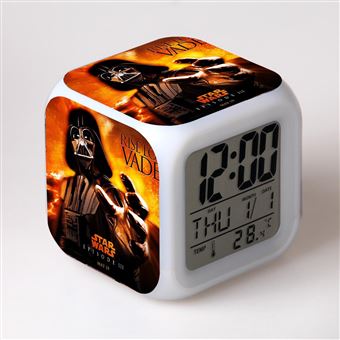Despertador Infantil HSMY | LED | Multifuncional Colorido | Star Wars 3 - 1
