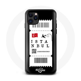 Capa Maniacase para Iphone 11  Bilhete de Avião Istambul - 1