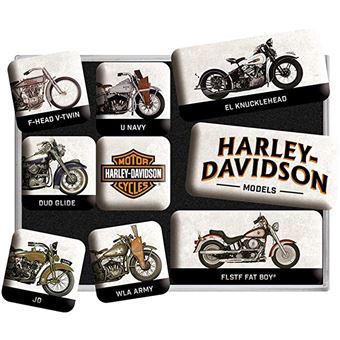 Íman para Frigorífico Nostalgic Art Harley Davidson - 1