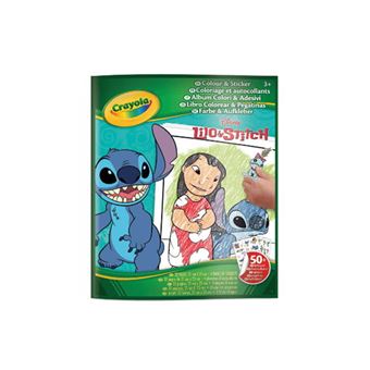 Folhas de Colorir CRAYOLA Lilo & Stitch + stickers - 1