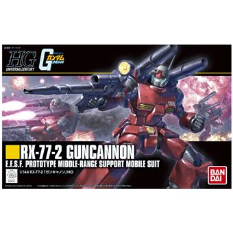 Gundam 1/144 Hguc Rx-77-2 Guncannon - 1