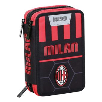 Estojo para Canetas Seven 3F2012101-899 | Vermelho, Branco - 1