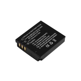 Bateria Avizar Li-ion para Panasonic Lumix CGA-S005 | 3,7V | Preto - 1