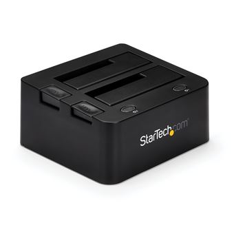 Docking Station para Discos Rígidos StarTech.com Estação de encaixe universal para discos rígidos - USB 3.0 com UASP | Preto - 1
