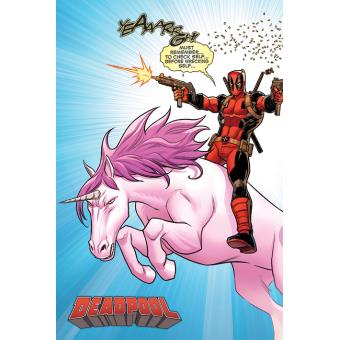 Poster em Tubo GB Posters Deadpool Unicorn 61 x 91.5 cm
