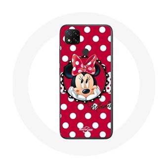 Capa Maniacase para Xiaomi Redmi 9C Minnie Mouse desenho Animado Vermelho - 1