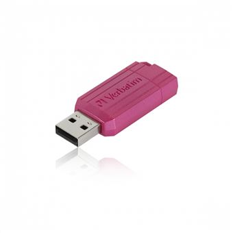Unidade de Memória Usb Verbatim PinStripe | Rosa - 1
