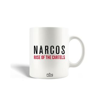 Caneca Maniacase Narcos Rise of The Cartels Logotipo do videojogo - 1
