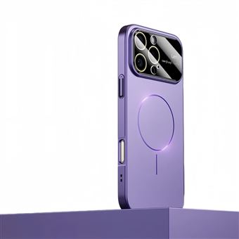 Capa Magnética MagSafe à Prova de Queda Fosca QT09 V-REEL para iPhone 17 Air - Roxo - 1