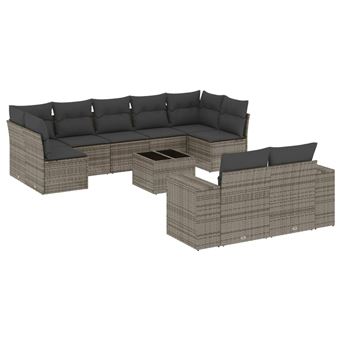 Conjunto de Mobiliário de Exterior VidaXL 3223019 - 1