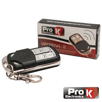 Telecomando Garagem Universal Prok 4 Canais 433Mhz - 1
