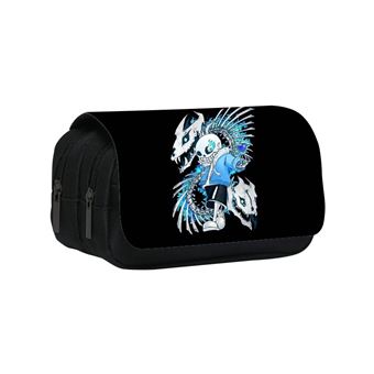 Estojo DreamWorks | Undertale  | 20 x 10 x 7.5 cm | Preto 5320 - 1