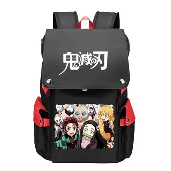 Mochila Escolar DreamWorks | Demon Slayer | 34 x 21 x 48 cm | Preto 2212 - 1