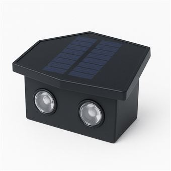 Luz LED com 3 Modos de Luz e Painel Solar SANDA SD-6024 | Preto - 1