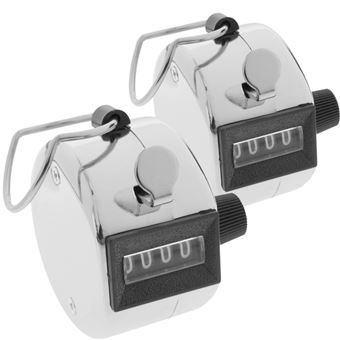 Contador Manual de Pessoas de 4 Dígitos BeMatik - 2 Unidades - 1